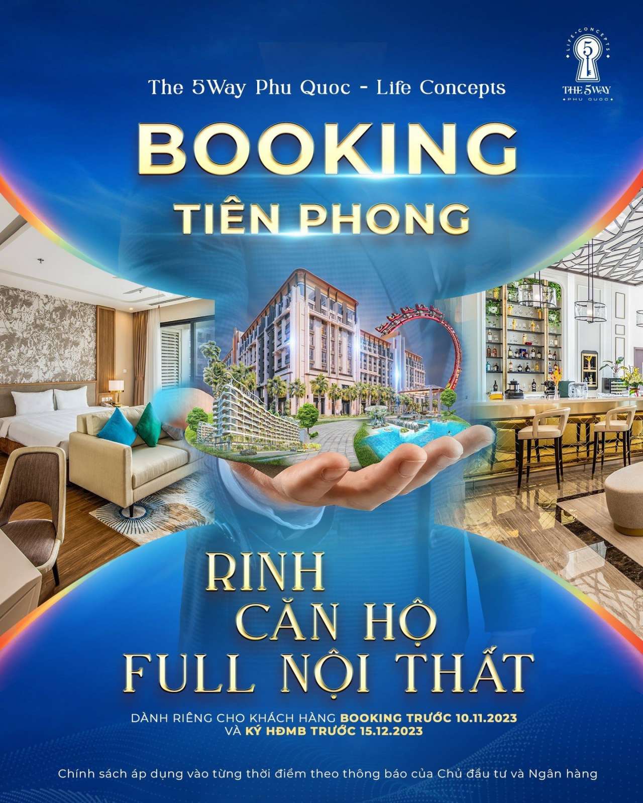 Booking tiên phong - Rinh full nội thất