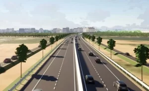 Phối cảnh đường Vành đai 4 TP.HCM.