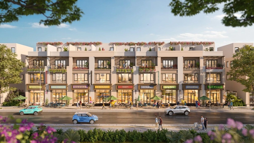 Nhà đầu tư có thể sở hữu nhà phố Vinhomes với số vốn ban đầu chỉ từ 550 triệu đồng (Ảnh: Vinhomes).
